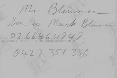 Ford Mr Blinman description